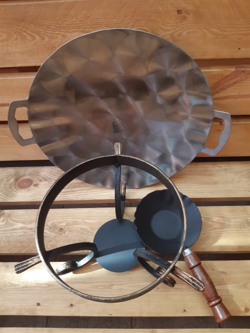 Садж комплект №5 подставка с совком 40см