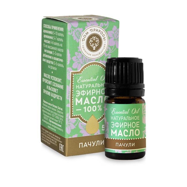 Эфирное масло Пачули 5гр