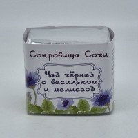 Чай черный с васильком и мелиссой 35гр