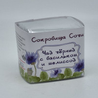 Чай черный с васильком и мелиссой 35гр