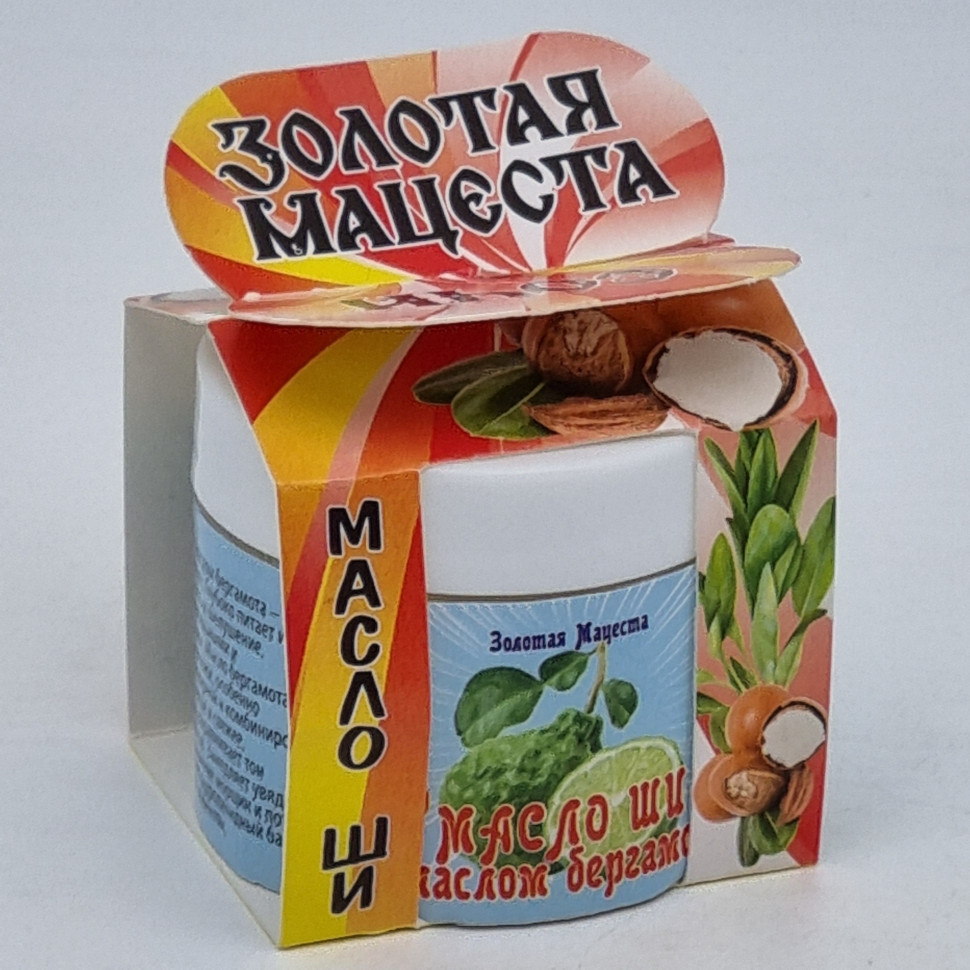 Масло ШИ с маслом бергамота ЗМ 50мл