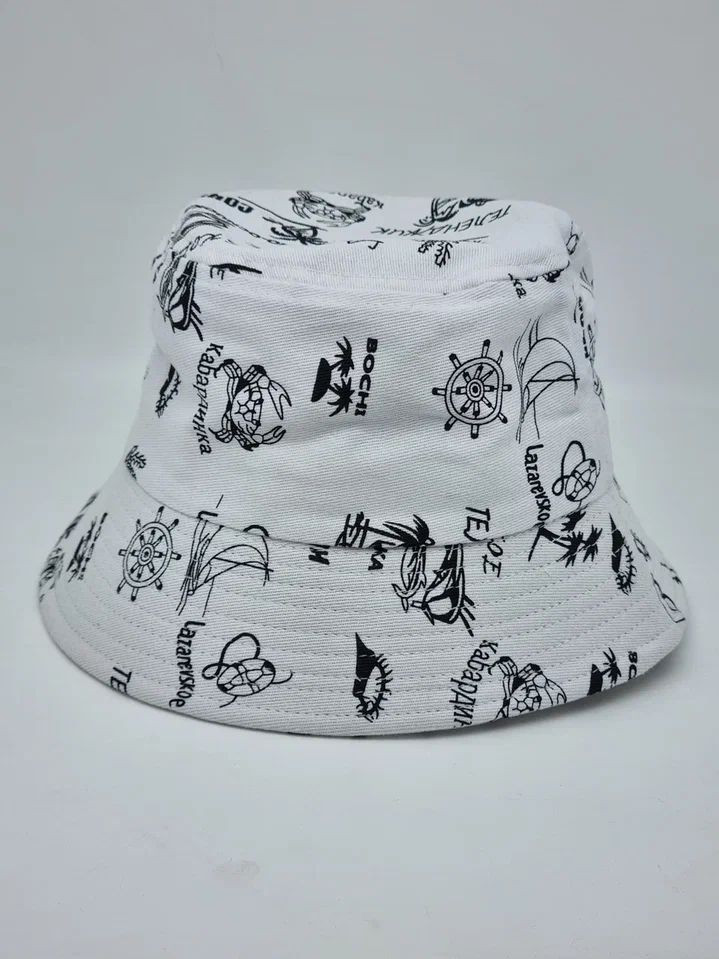 Панама в ассортименте 200 белая штурвал