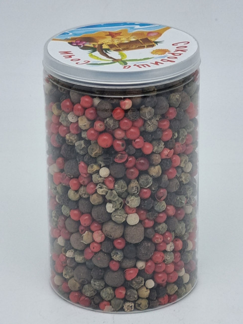 Смесь 5 перцев горошек 100гр в пэт Смесь 5 перцев горошек 100гр в пэт