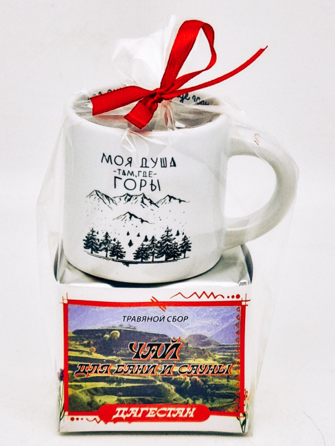 Краснополянский чай "для сауны и бани" 40гр + кружка мини Дагестан Краснополянский чай "для сауны и бани" 40гр + кружка мини Дагестан