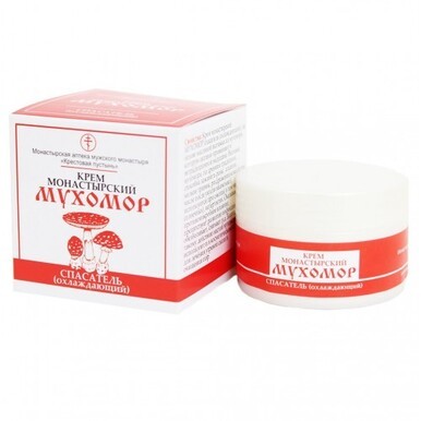 Крем мухомор "Спасатель" Монастырская аптека 50мл