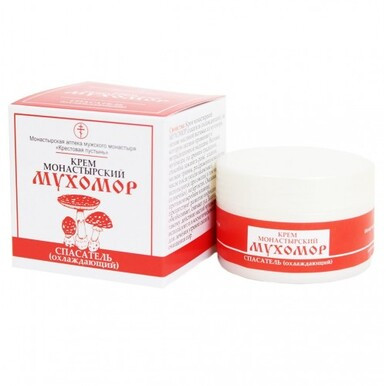Крем мухомор "Спасатель" Монастырская аптека 50мл