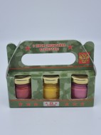 Набор Праздничный 3 меда с 23 февраля №16