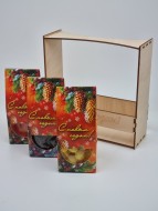 Набор 385 Праздничный для чаепития чай, манго, драже с новым годом Набор 385 Праздничный для чаепития чай, манго, драже с новым годом