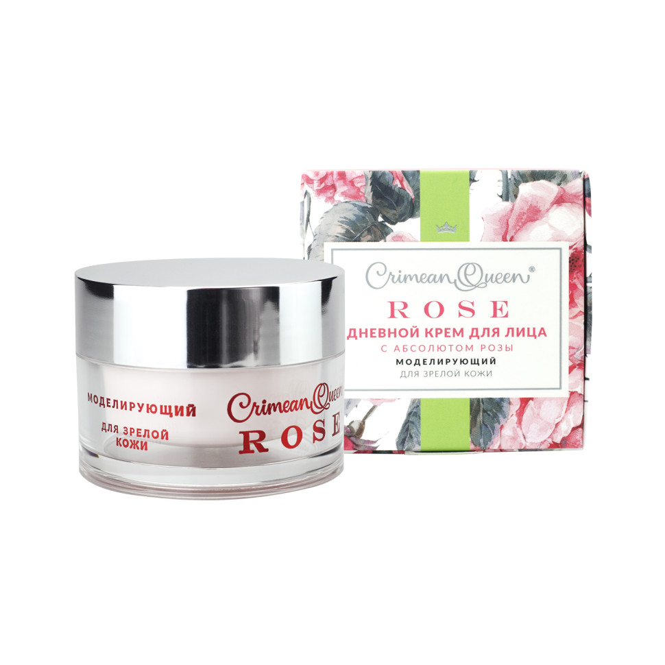 Крем для лица дневной моделирующий для зрелой кожи с абсолютом розы 50гр