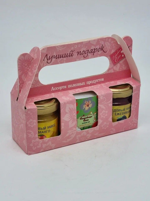 Сочинский деликатес №6-2 ассорти "Лучший подарок" с зеленым чаем