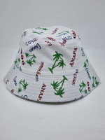 Панама в ассортименте 200  детская белая пальма