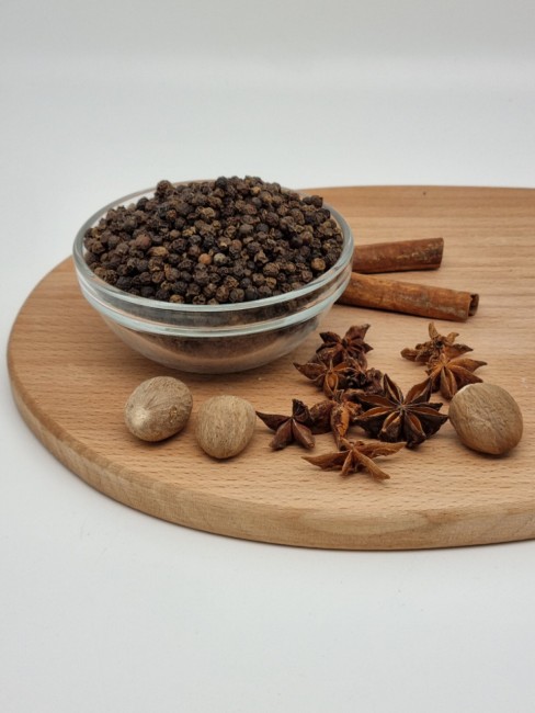 Перец черный горошек 50гр Перец черный горошек 50гр