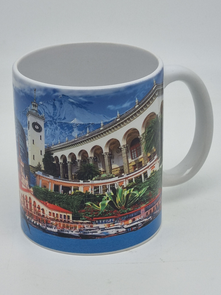 Кружка 200мл ЖД вокзал Сочи