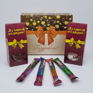 Набор 39 Праздничный кофе и сладости лучший подарок Набор 39 Праздничный кофе и сладости лучший подарок