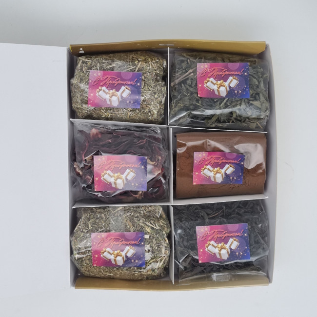 Ассорти Краснополянского и Сочинского чая 165гр лучший подарок