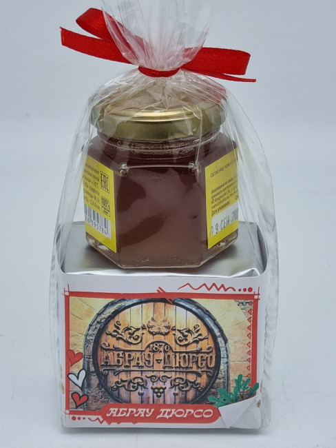 Чай черный ручной сбор 35гр + мед 50гр Абрау-Дюрсо