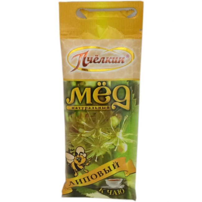 Мед в сашетах липовый