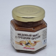Мед микс грецкий орех "Мужской" 50гр