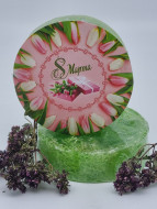 Мыло с люфой Золотая Мацеста "Лимон и лайм" 100гр с 8 марта Мыло с люфой Золотая Мацеста "Лимон и лайм" 100гр с 8 марта