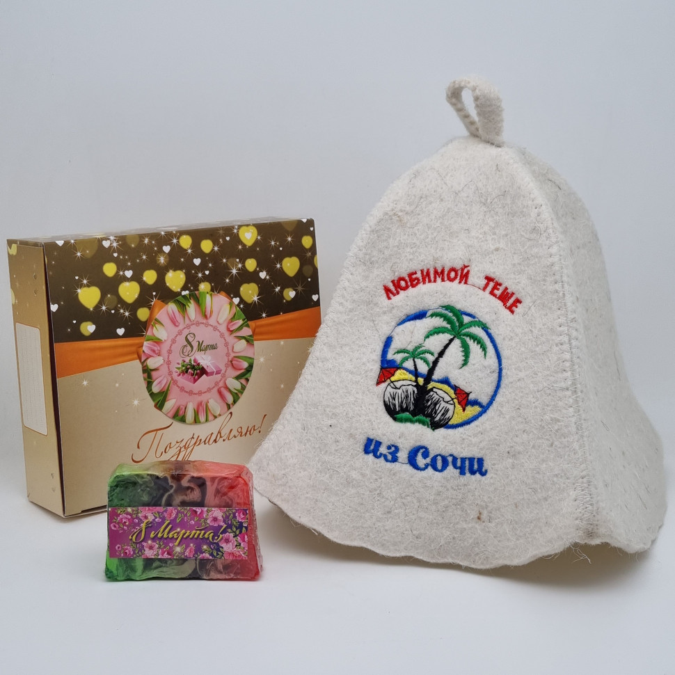 Набор для бани "Тёще" с 8 марта