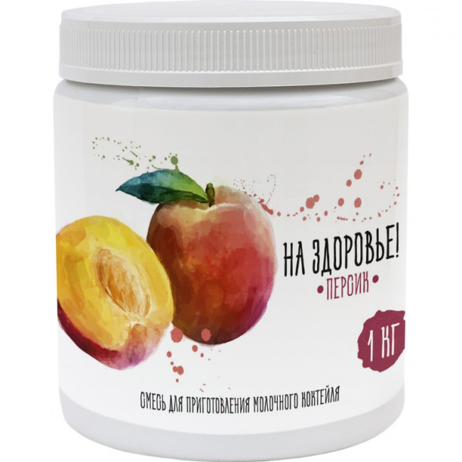 Молочный коктель "На Здоровье!" персик 1 порция