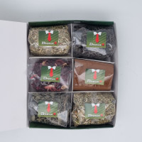 Подарочный набор с 23 февраля Краснополянского и Сочинского чая 165гр