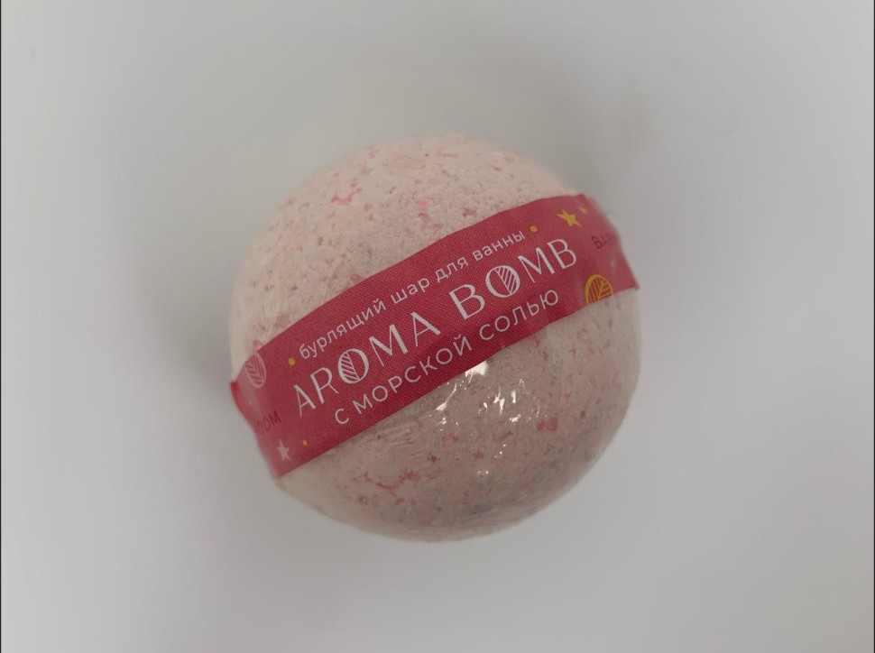Бурлящий шар для ванны "AROMA SOAP" 160 г "BABY BOOM"