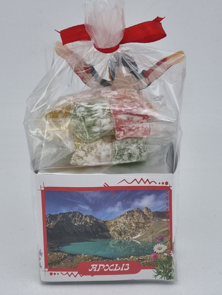 Чай черный ручной сбор 35гр +лукум 50гр Архыз с магнитом