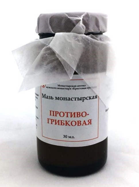 Мазь "Противогрибковая" Монастырская аптека 30мл стекло
