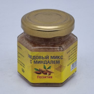Мед микс миндаль "Позитив" 50гр Мед микс миндаль "Позитив" 50гр