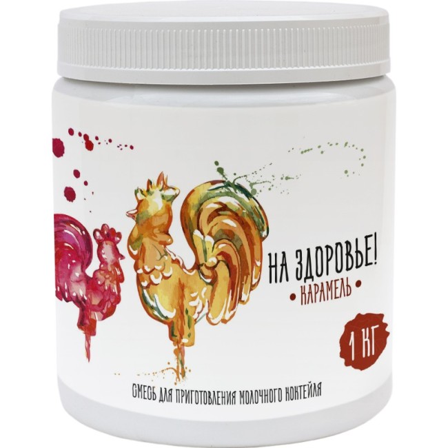 Молочный коктель "На Здоровье!" карамель 1  порция