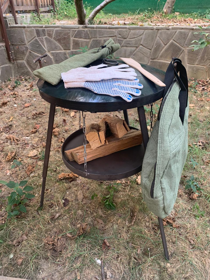 Сковорода из диска бороны комплект №1 50см