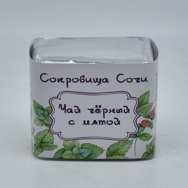 Чай черный с мятой 35гр Чай черный с мятой 35гр