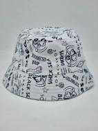 Панама в ассортименте 200 белая якорь