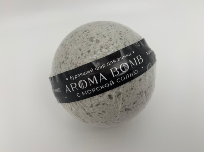 Бурлящий шар для ванны "AROMA SOAP" 160 г "FOR MAN"