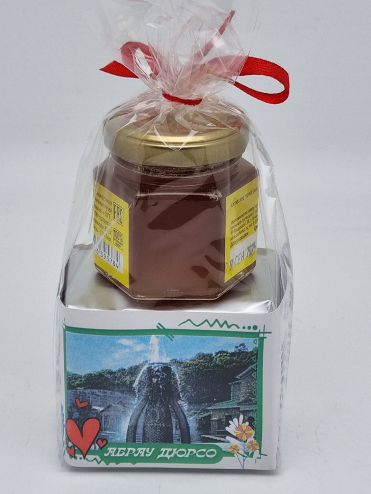 Чай зеленый ручной сбор 40гр +мед 50гр Абрау-Дюрсо