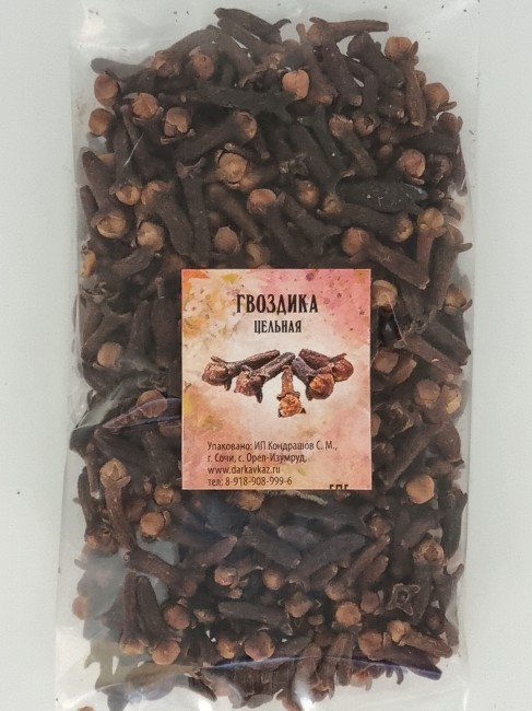Гвоздика цельная 50гр