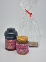 Набор 189 мацеста 100гр черный, мед 250мл акация с 8 марта