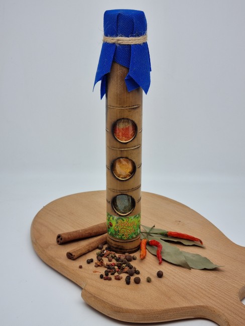 Смесь специй в бамбуке №7 200гр с новым годом