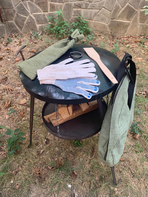 Сковорода из диска бороны комплект №2 50см