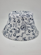 Панама в ассортименте 200  детская белая клевер