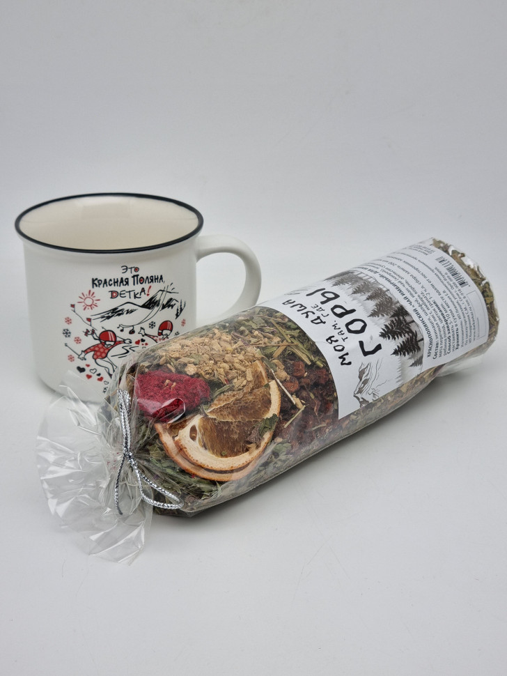 Краснополянский чай "Имбирный для иммунитета" 100гр это Красная поляна, детка 250мл