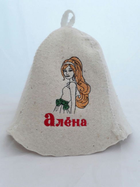 Шапка для бани и сауны «Алёна»