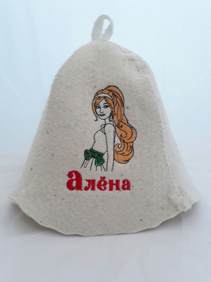 Шапка для бани и сауны «Алёна»