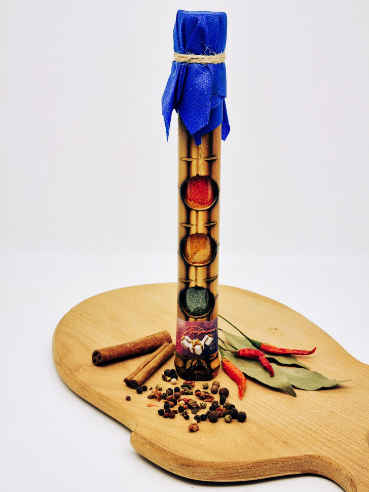 Смесь специй в бамбуке №6 150гр лучший подарок