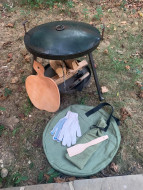 Сковорода из диска бороны комплект №3 50см