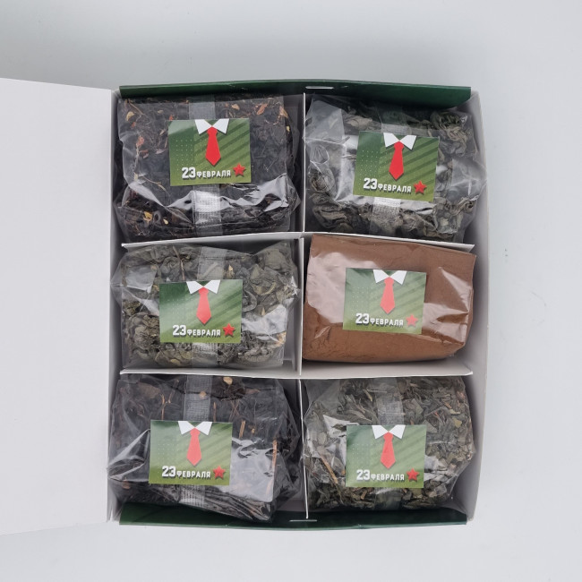 Ассорти Сочинский фруктовый чай 165гр с 23 февраля