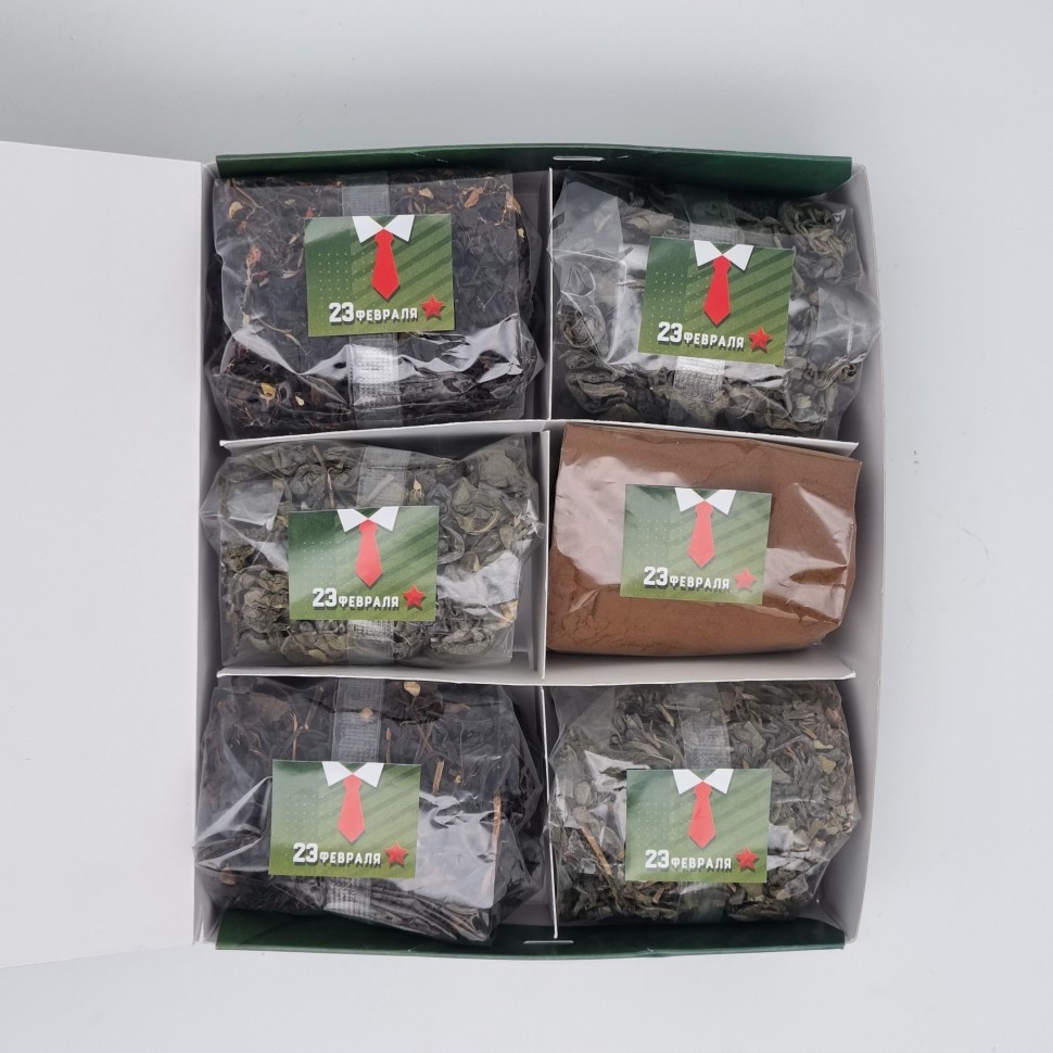 Подарочный набор с 23 февраля Сочинский фруктовый чай 165гр