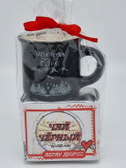 Чай черный ручной сбор 35гр + кружка мини Абрау-Дюрсо