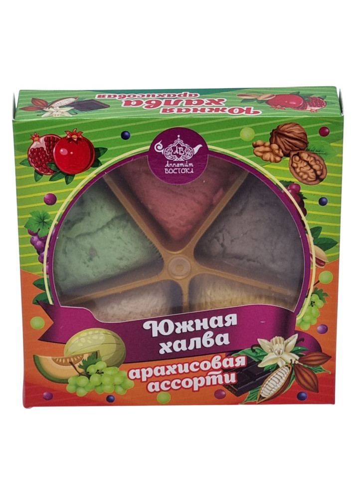 Халва арахисовая "Ассорти" 190гр